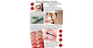 easy makeup hacks spring summer 2018