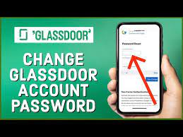 Change Glassdoor Account Password 2023