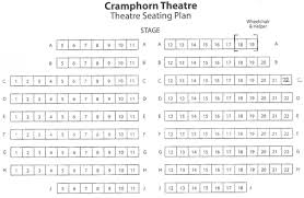 Cramphorn Theatre Chelmsford Seating Plan View The