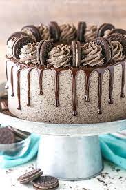 Dark Chocolate Oreo Cake gambar png