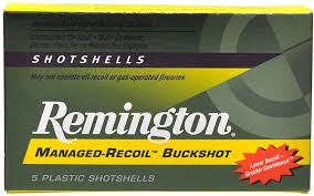But the sweet spot for 12 gauge really seems to be 00. Remington Managed Recoil Buckshot 12 Gauge 8 Pellet 2 75 Centerfire Shotgun Buckshot Ammunition Free Shipping Over 49