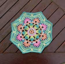 Persian Tiles Eastern Jewels Tile 15 Crochet Squares