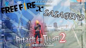 Enjoy this swords game already! Attack On Titan X Free Fire Sasageyo Youtube