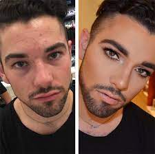 men wearing makeup is the newest trend