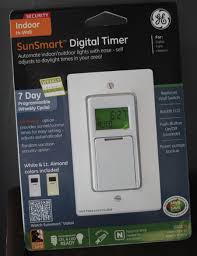 outdoor light timer