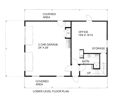 garage living plan 85372 farmhouse