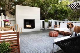julia diy outdoor fireplace homes