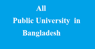 List of Public Universities in Bangladesh 2020 Update with website address