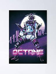 Apex legends coloring pages octane (image info: Mctel Apex Legends Octane 80s Re Tro Outrun Poster 11 7x16 5 Inch Frame Board For Office Decor Best Gift Dad Mom Grandmother And Your Friends Amazon De Kuche Haushalt