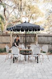 French Bistro Inspired Patio Dining