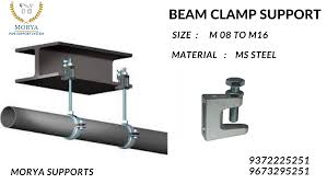 purlin beam clamp for hvac