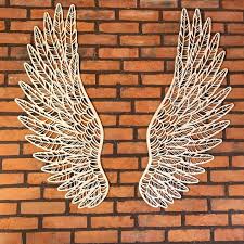 Set Of 2 Angel Wings Wings Wall Decor