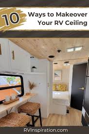 10 ways to makeover your rv ceiling
