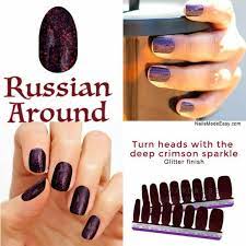 Get salon quality manicure at home in 10 minutes, try a pack today for only 2.99 Color Street Makeup Color Street Russian Around Poshmark
