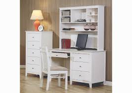 Tellina computer desk high gloss white laptop pc office desk study writing desk with drawer stainless steel frame 110x55x75cm dressing table in bedroom 4.2 out of 5 stars 4 £131.99 £ 131. Selena White Desk Hutch Wine Country Furniture