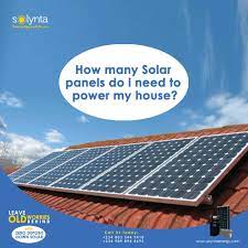 A typical american home will need between 21 and 34 solar panels to cover their electric bill. How Many Solar Panels Do I Need To Power My House Solynta Energy