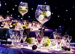 giant wine glass table centres wine