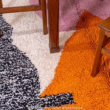 abstract artisan moroccan berber rug