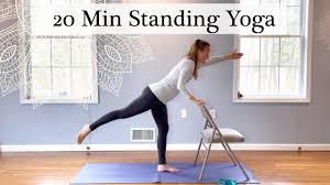standing yoga for seniors and beginners