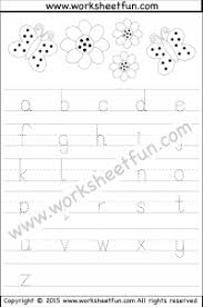 This is a collection of free, printable worksheets for teaching eal students the alphabet. Tracing Letter Tracing Free Printable Worksheets Worksheetfun