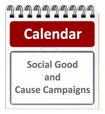 Annual Calendar Of Social Good And Cause Campaigns Nonprofit Tech