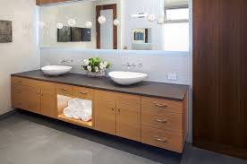 singular double vanity bathrooms