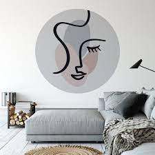 Large Boho Circle Wall Decals For