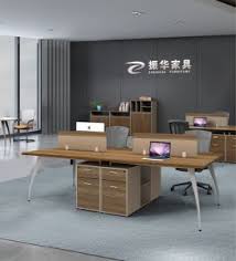 Take kinds to different building supplies along with wooden, which was the basic uncooked materials. China Factory Sale Customized Design Solid Wood Combination Workstation Office Desk China Office Workstation Wood Office Desk