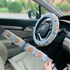 Steering Wheel Cover For Women Crochet