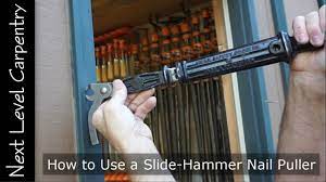 how to use a slide hammer nail puller