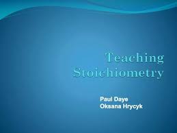 Ppt Teaching Stoichiometry Powerpoint