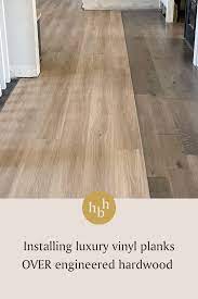 installing luxury vinyl floors over