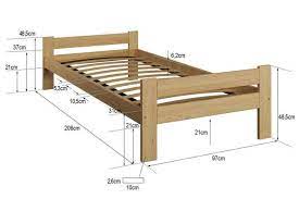 timber bed frames bed frame and