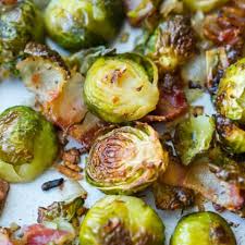 crispy roasted brussels sprouts with