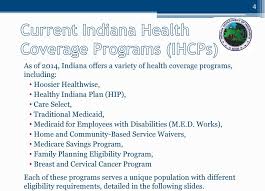 Medicaid Basics And Indiana Health Coverage Programs Ihcps
