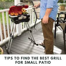 small patio grill