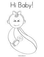 Baby shower decorating ideas don't have to be complicated. New Baby Coloring Pages Twisty Noodle