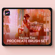 Maxine Vee Procreate Painting Brush Set ☁️