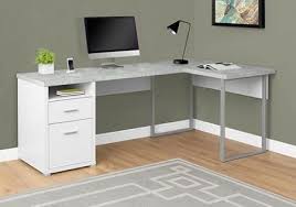 Email us for a copyright infringement or product recommendation. Monarch Specialties L Shaped Particleboard Computer Desk With 2 Drawers Gray Cementwhite By Office Depot Officemax L Shaped Corner Desk Home Office Furniture Corner Desk
