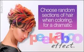 Peekaboo highlights are currently trendsetting, so if you too want to set a trend then give a node for peekaboo highlights. Learn How To Do Peekaboo Highlights Yourself For A Rock Star Look Hair Glamourista