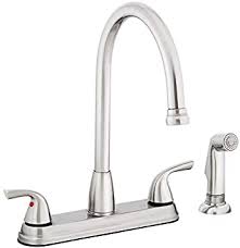We did not find results for: Project Source Stainless Steel 2 Handle High Arc Kitchen Faucet With Side Spray Amazon Com