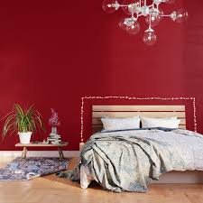 Dark Cranberry Red Color Wallpaper