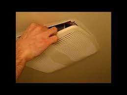 Bathroom Vent Fan Remove Cover And