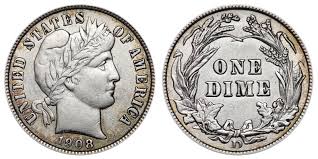 1908 D Barber Dime Coin Value Prices Photos Info