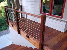 A modern solution for homeowners seeking a wood railing system without constant maintenance and upkeep. Ultra Tec Stainless Steel Cable Railing System Modern Deck Las Vegas By Ultra Tec Houzz