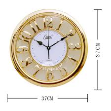 Luxury Gold Rose Gold Wall Clocks Round