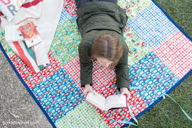 waterproof patchwork picnic blanket