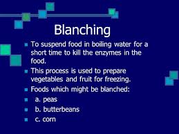 Image result for Blanched food