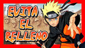 Ver NARUTO SHIPPUDEN sin RELLENO - Evita el RELLENO de Naruto Shippuden -  YouTube
