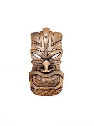 African Wood Mask Wooden Tiki Mask Wood